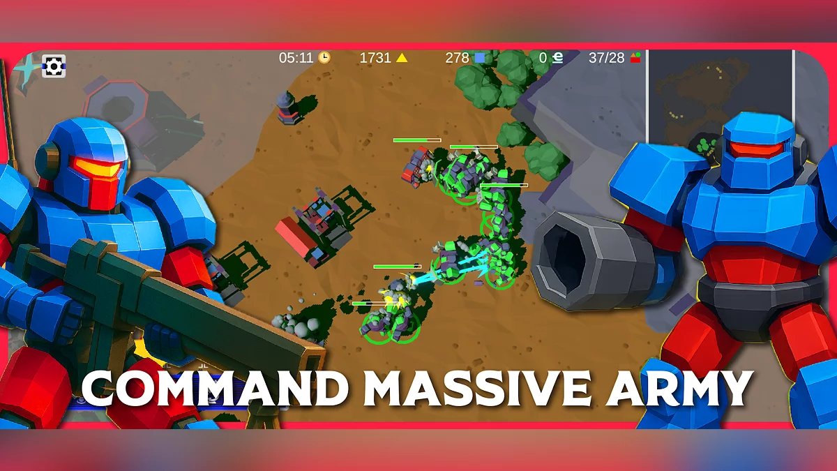 Скриншоты из War Ex Machina: PvP RTS онлайн