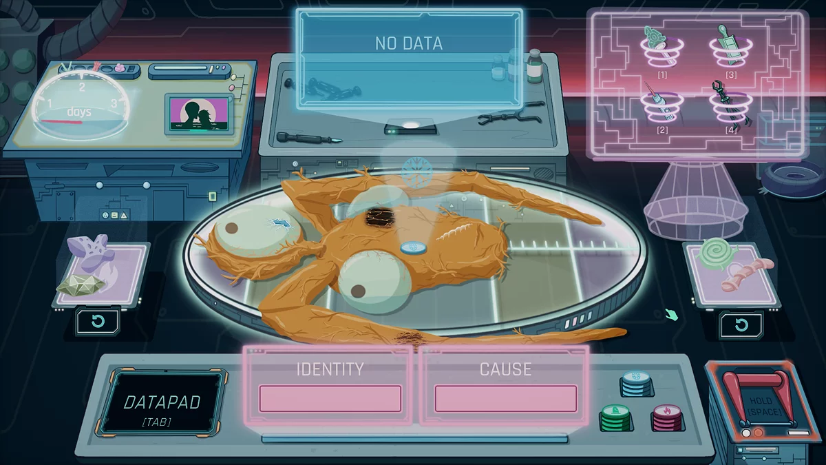 Скриншоты из Alien Morgue