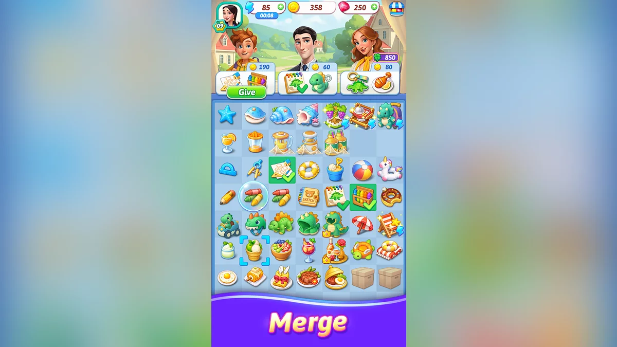Скриншоты из Emily's Town－ Merge & Mystery