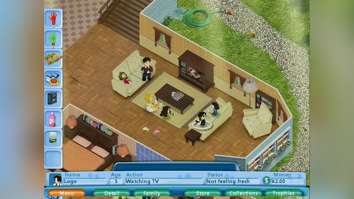Скриншоты из Virtual Families