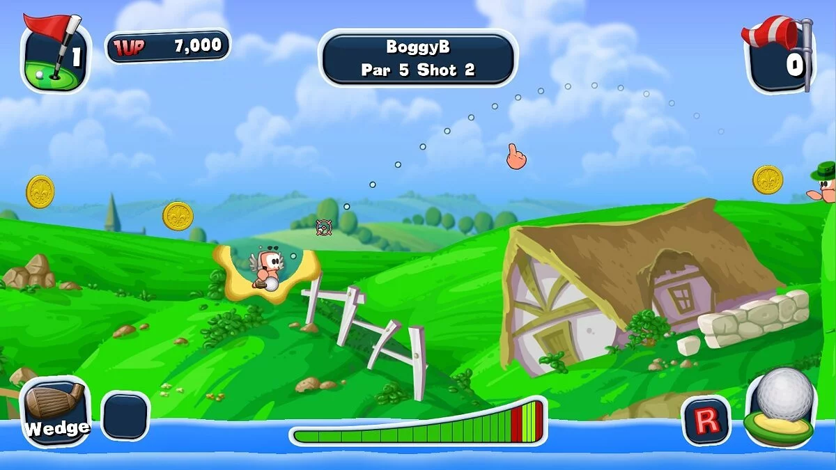 Скриншоты из Worms Crazy Golf / Картинка 38