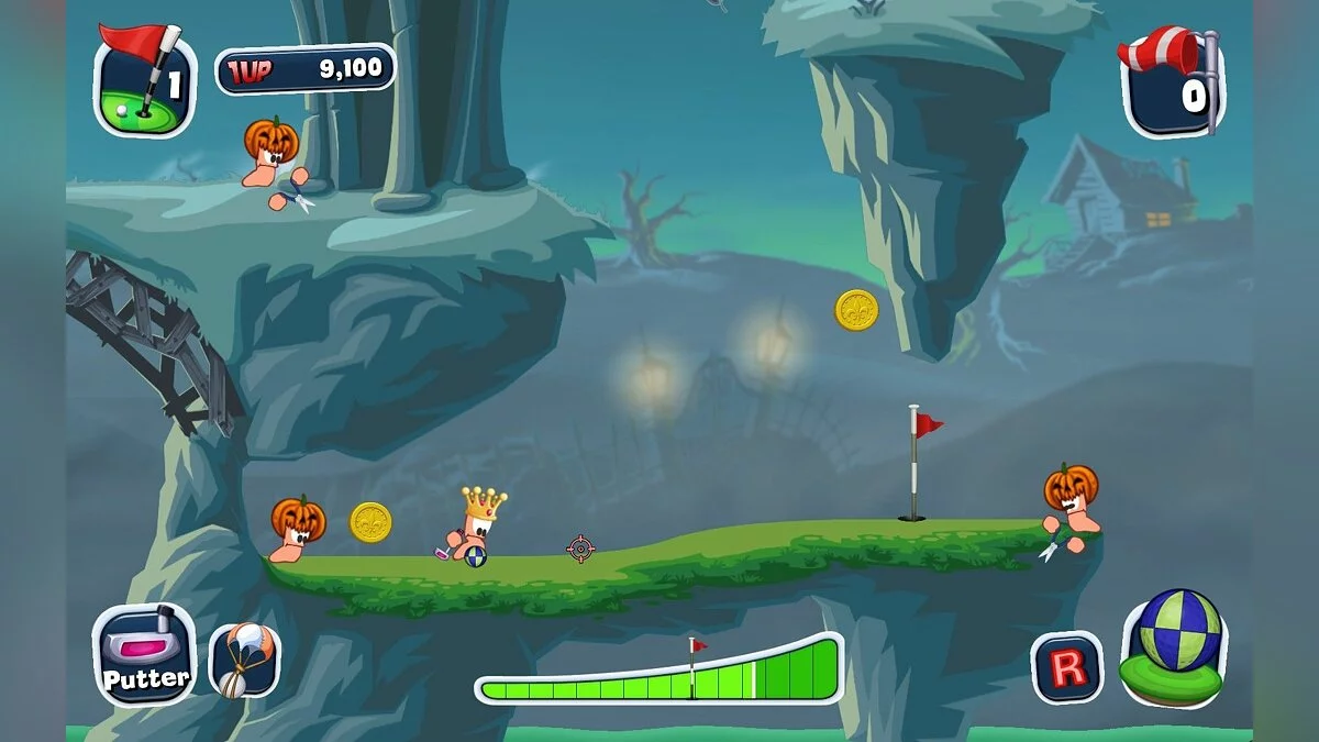 Скриншоты из Worms Crazy Golf / Картинка 4