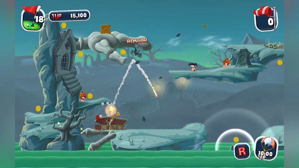 Скриншоты из Worms Crazy Golf / Картинка 5