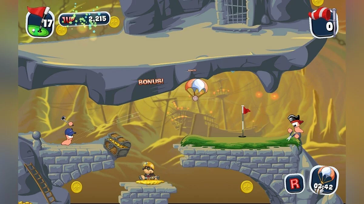 Скриншоты из Worms Crazy Golf / Картинка 9