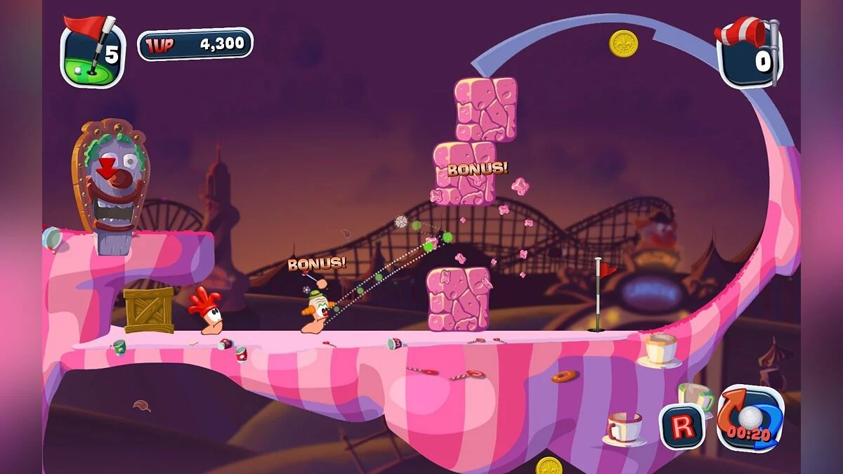 Скриншоты из Worms Crazy Golf / Картинка 10