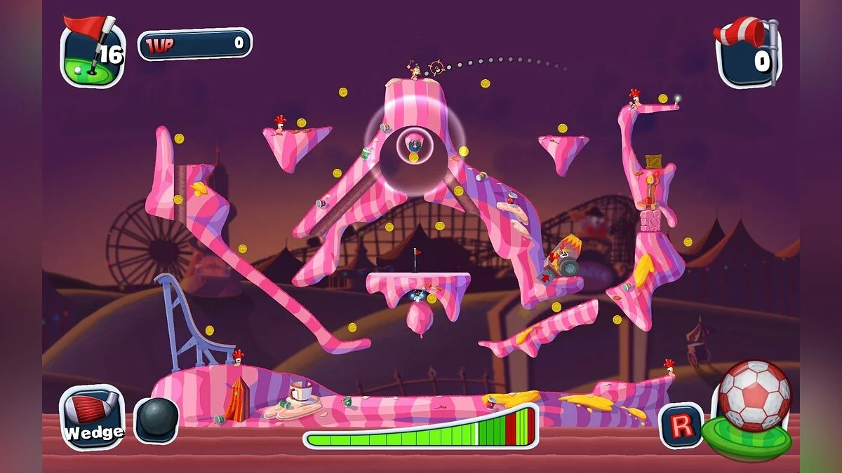 Скриншоты из Worms Crazy Golf / Картинка 18