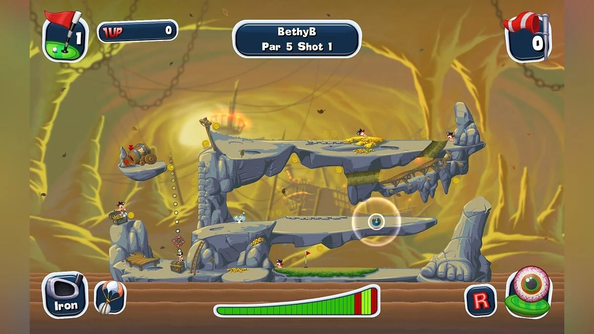 Скриншоты из Worms Crazy Golf / Картинка 20