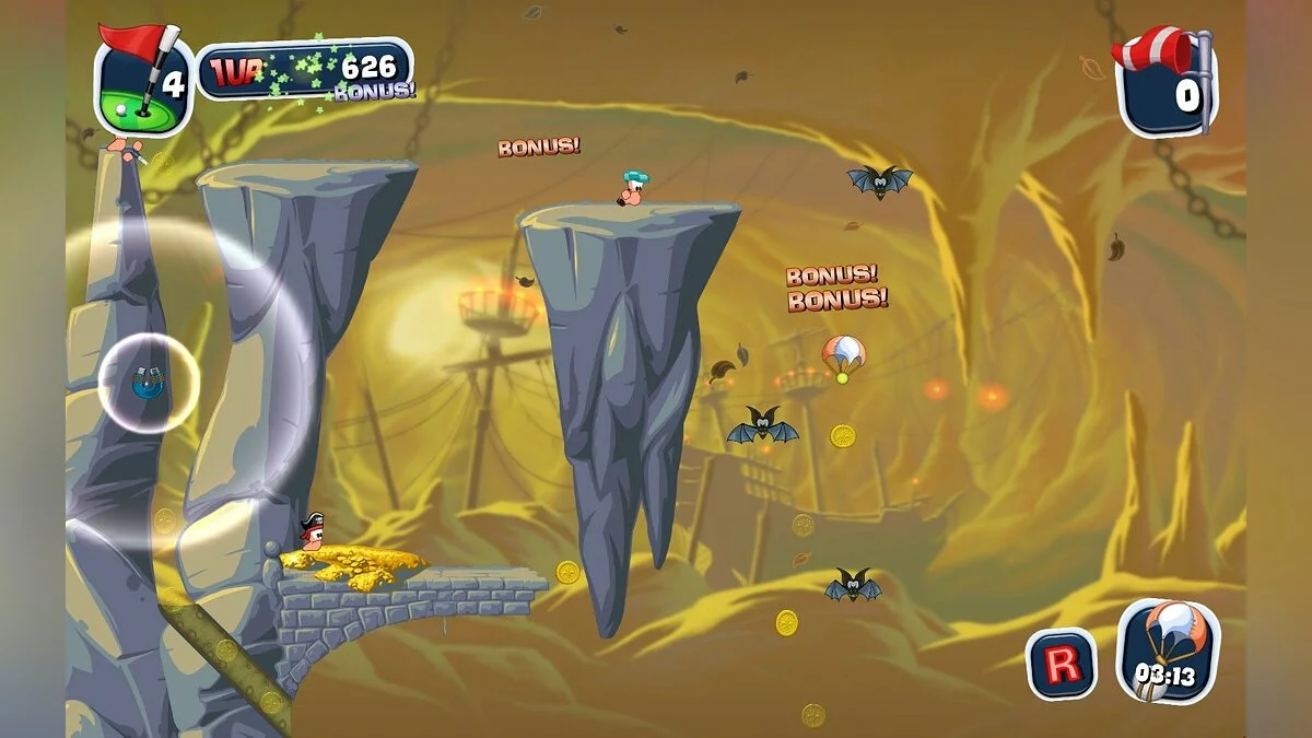 Скриншоты из Worms Crazy Golf / Картинка 21