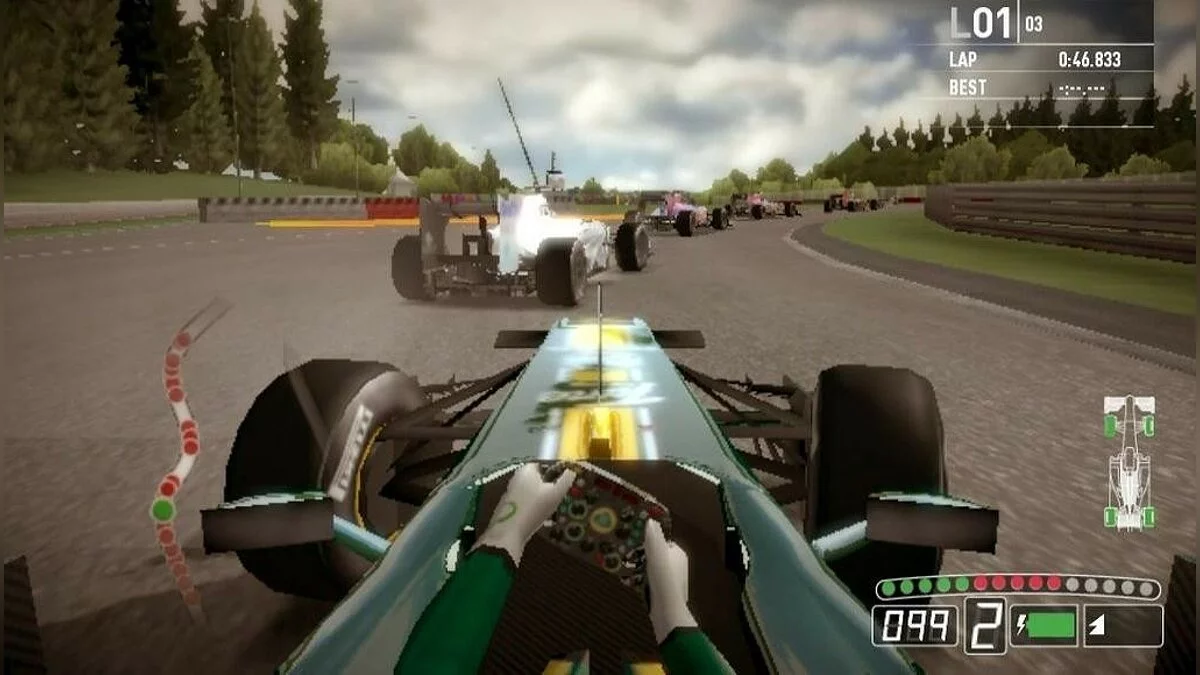 Скриншоты из F1 2011 / Картинка 16