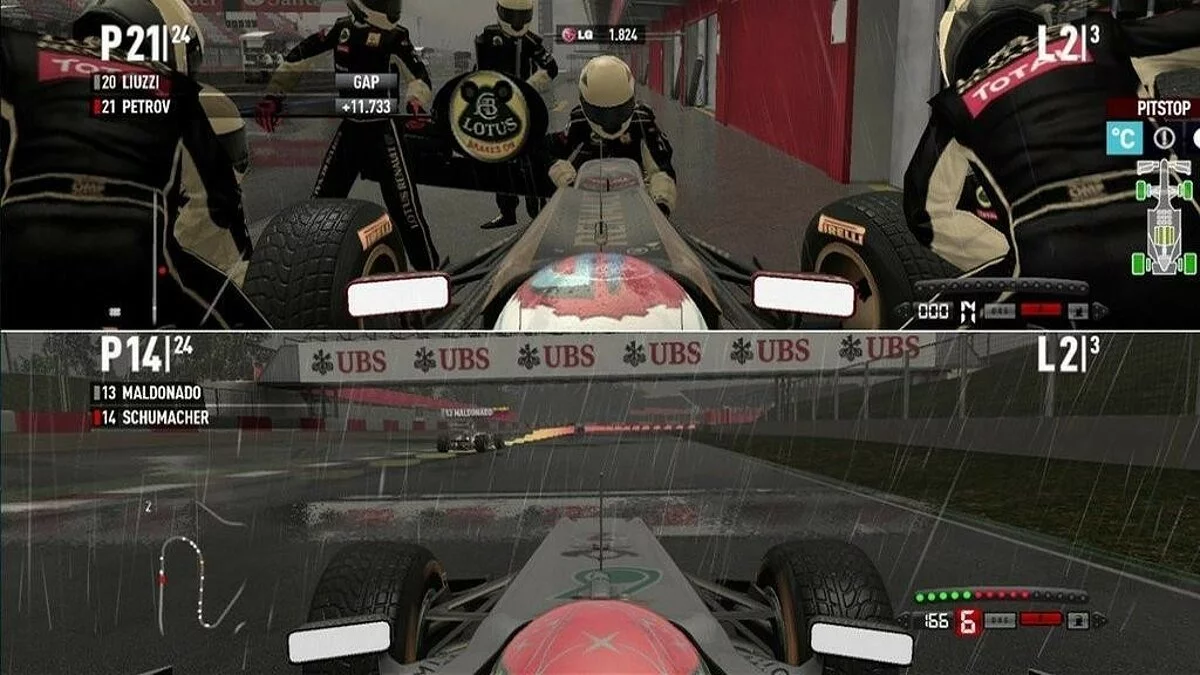 Скриншоты из F1 2011 / Картинка 37