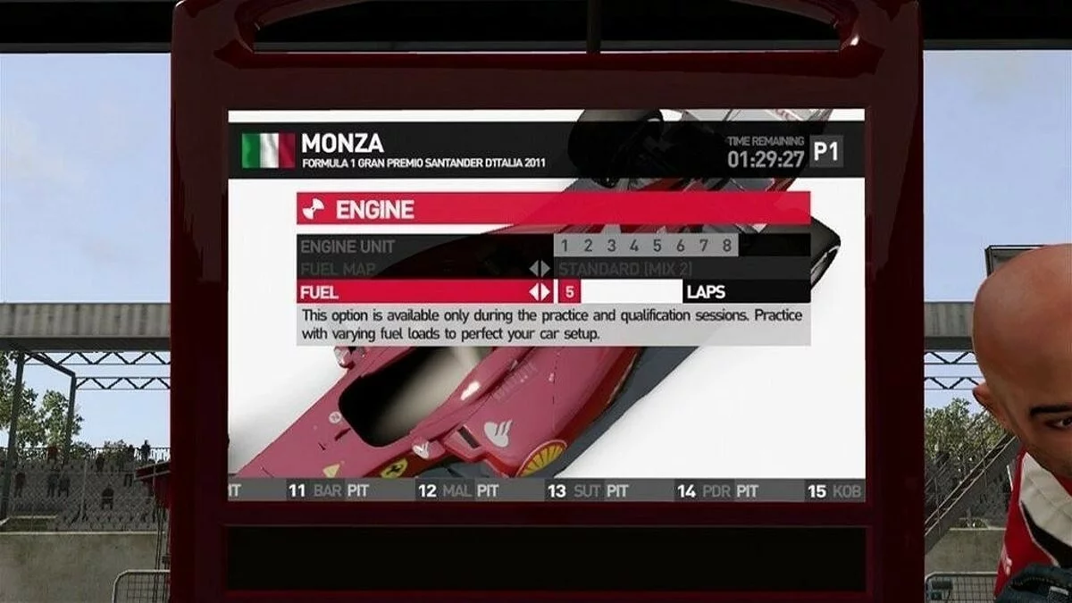 Скриншоты из F1 2011 / Картинка 43