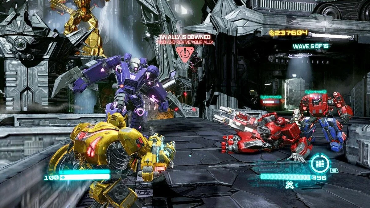 Скриншоты из Transformers: Fall of Cybertron / Картинка 88