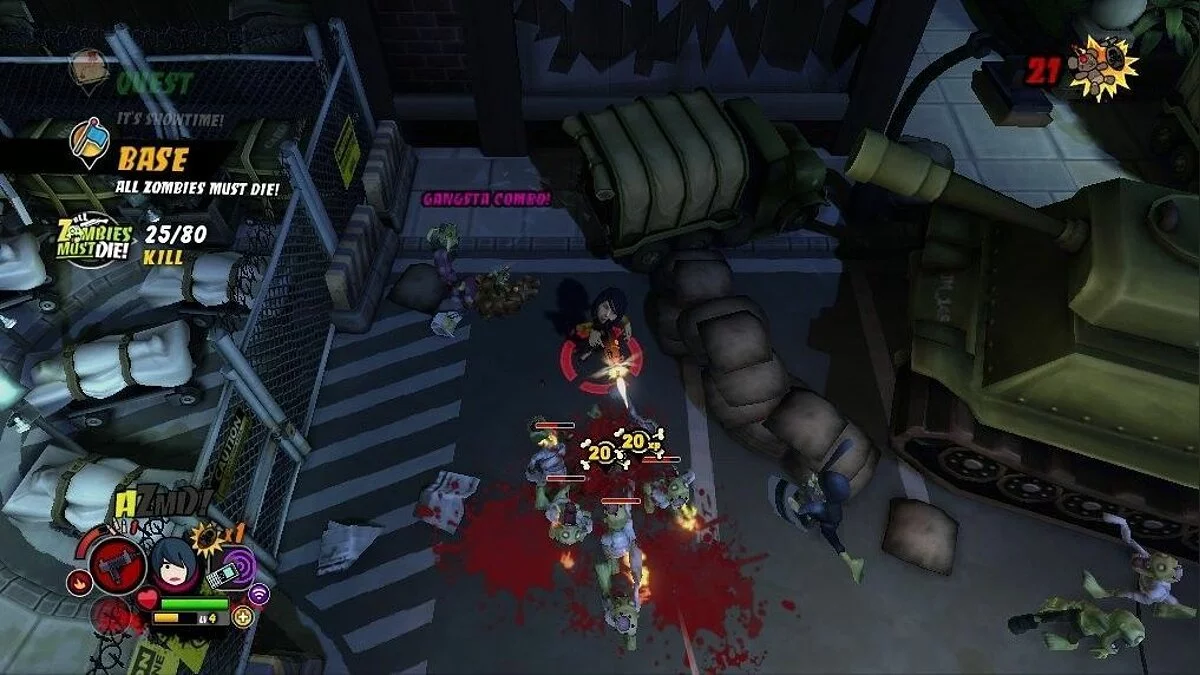 Скриншоты из All Zombies Must Die! / Картинка 23