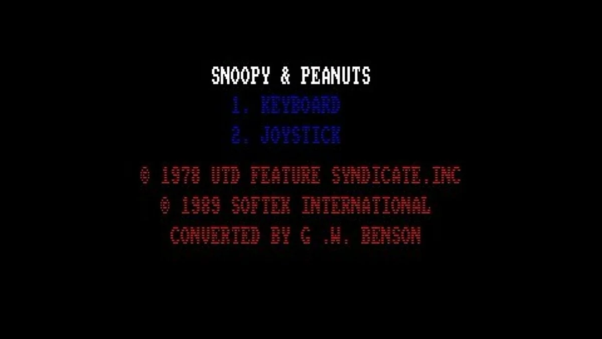 Скриншоты из Snoopy: The Cool Computer Game / Картинка 8