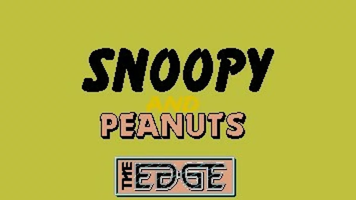 Скриншоты из Snoopy: The Cool Computer Game / Картинка 17