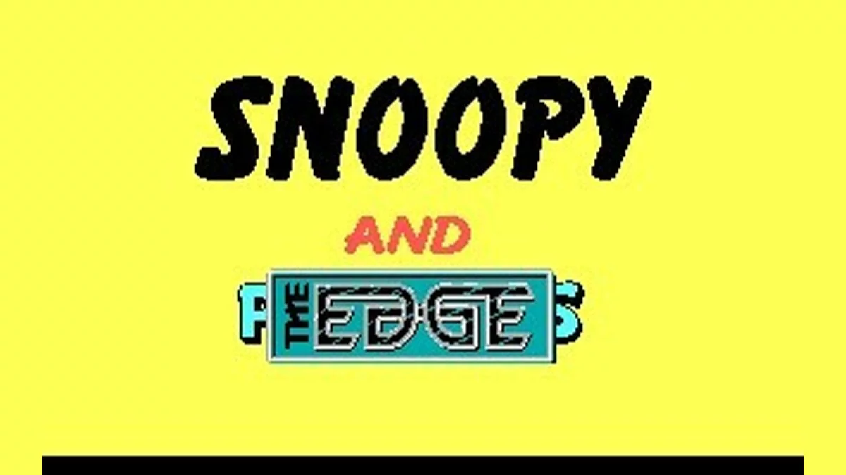 Скриншоты из Snoopy: The Cool Computer Game / Картинка 33