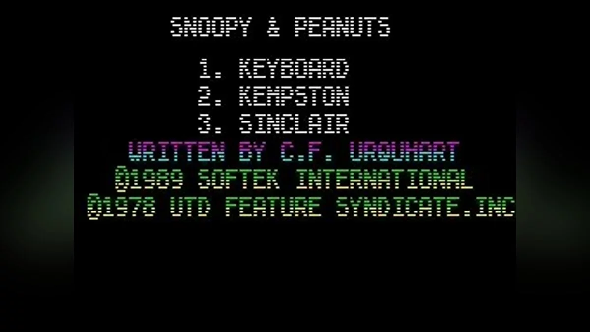 Скриншоты из Snoopy: The Cool Computer Game / Картинка 38
