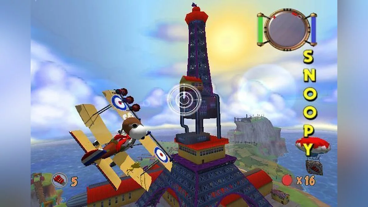 Скриншоты из Snoopy vs. the Red Baron / Картинка 1