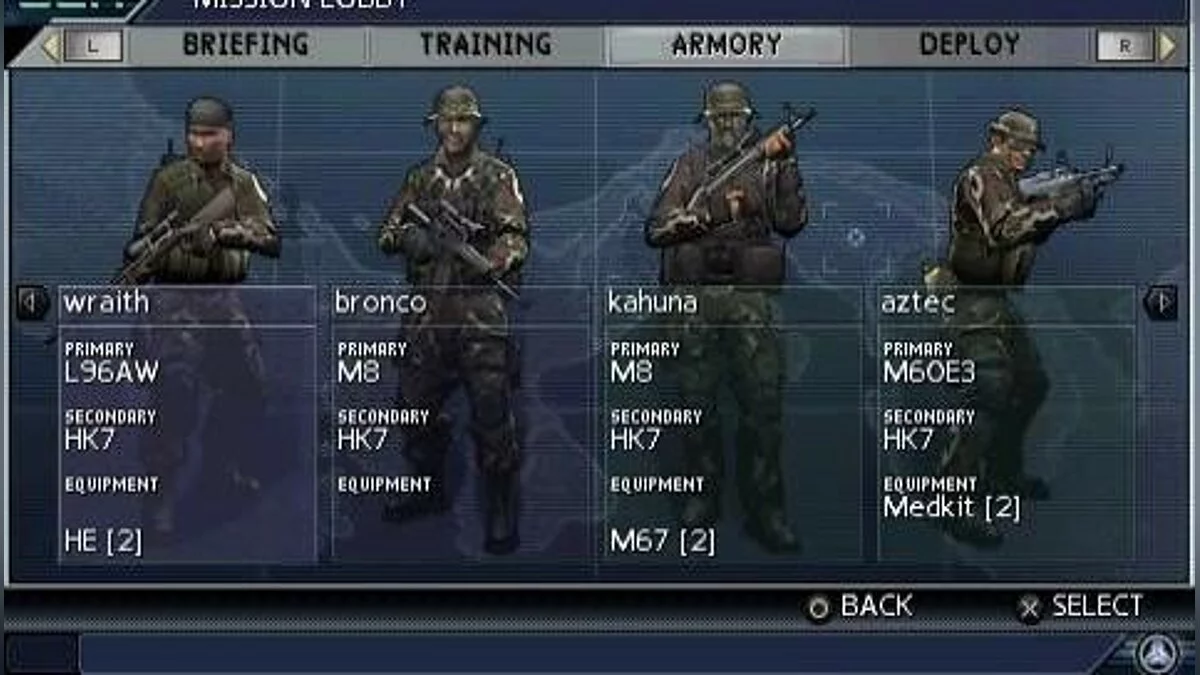 Скриншоты из SOCOM: U.S. Navy SEALs - Tactical Strike / Картинка 20