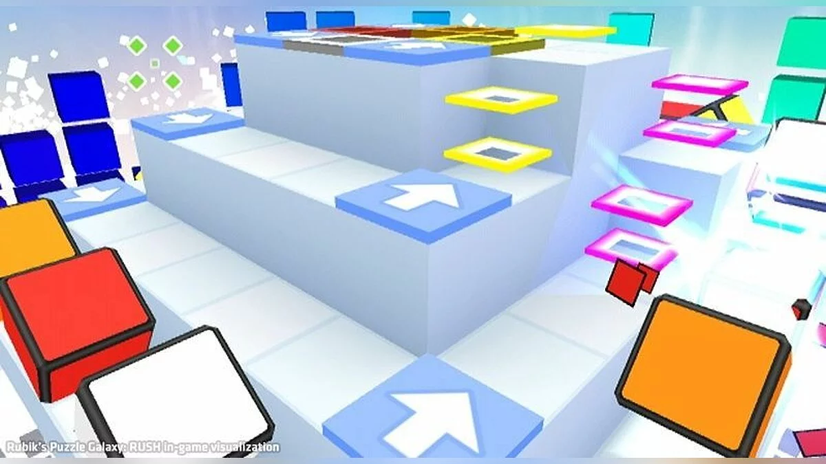 Скриншоты из Rubik's Puzzle Galaxy: RUSH / Картинка 1