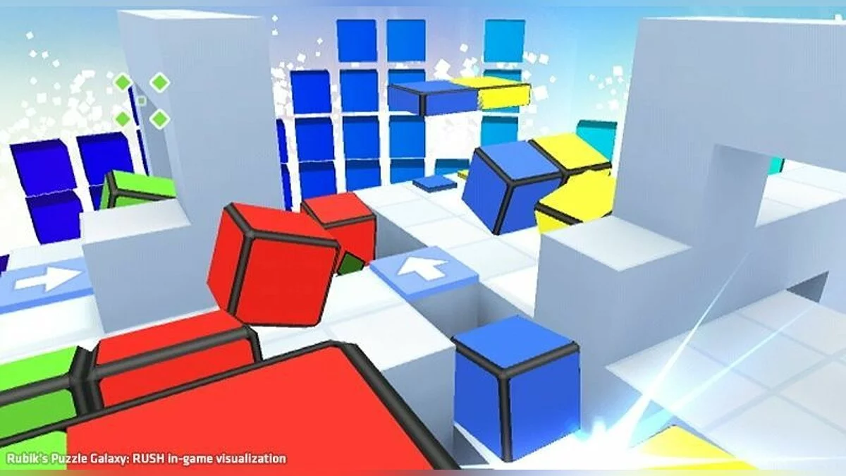 Скриншоты из Rubik's Puzzle Galaxy: RUSH / Картинка 10