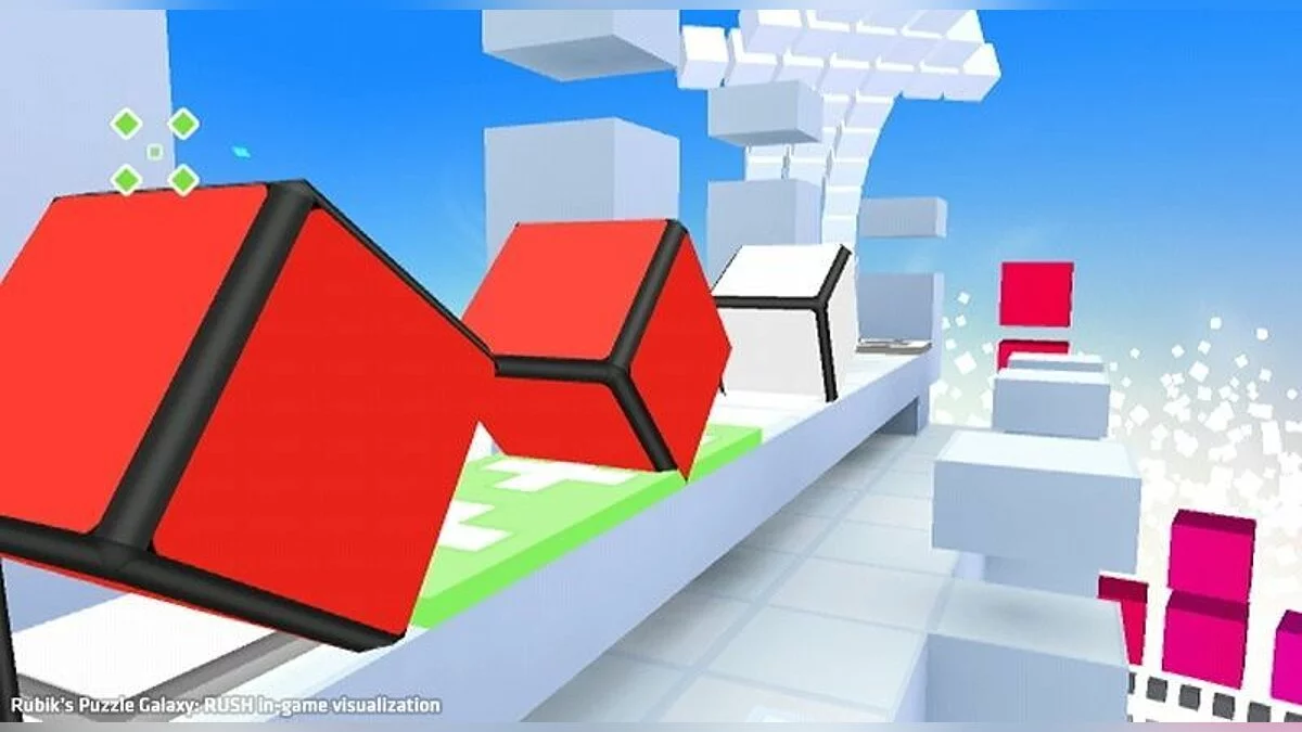 Скриншоты из Rubik's Puzzle Galaxy: RUSH / Картинка 12