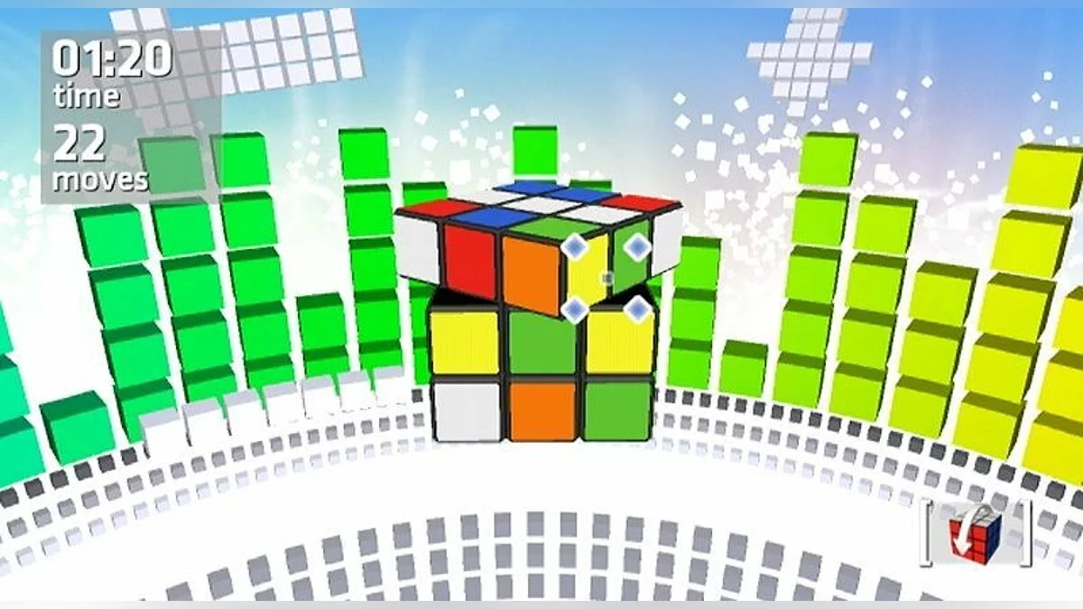 Скриншоты из Rubik's Puzzle Galaxy: RUSH / Картинка 22