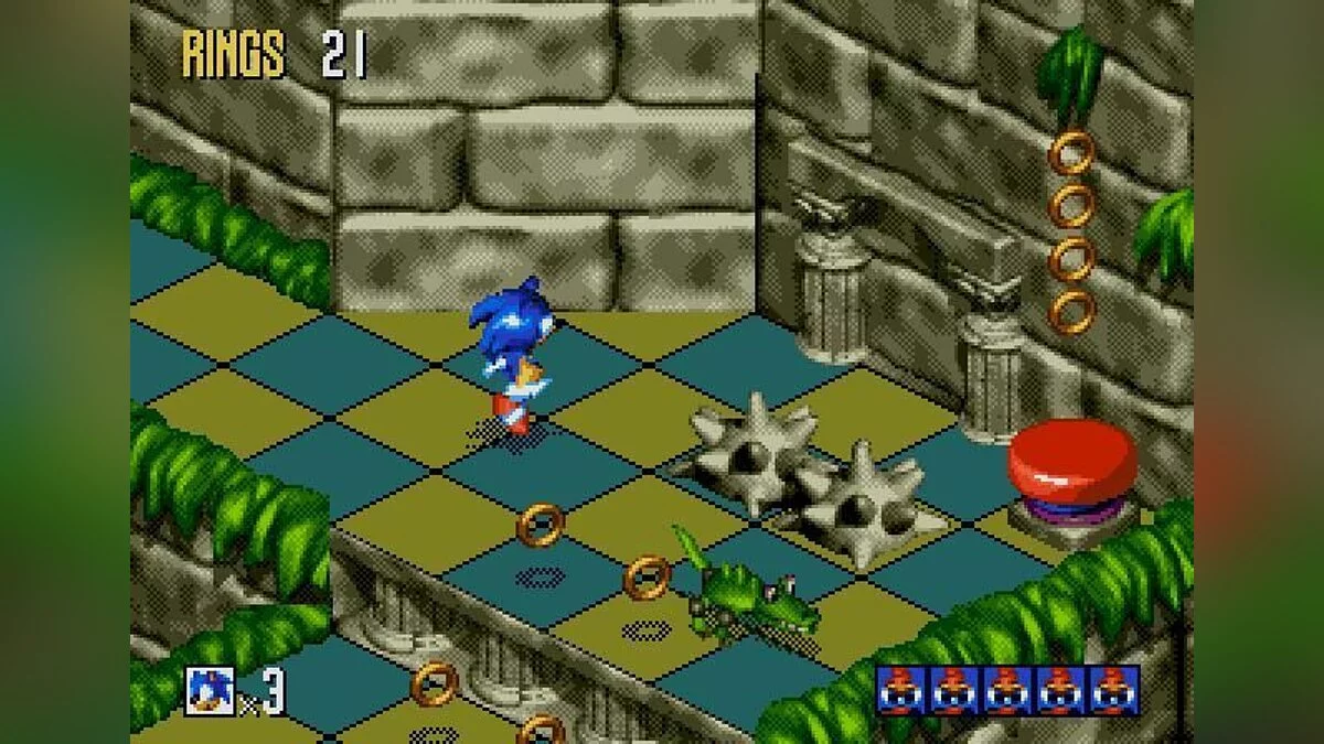 Скриншоты из Sonic 3D Blast / Картинка 2