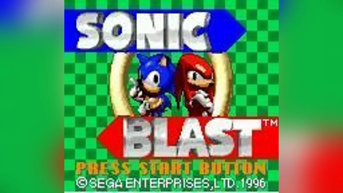 Скриншоты из Sonic Blast / Картинка 1