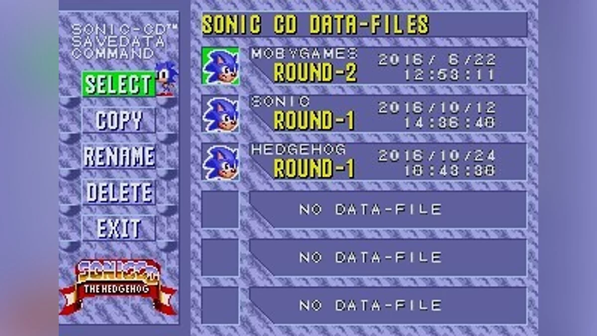 Скриншоты из Sonic CD (1993) / Картинка 113