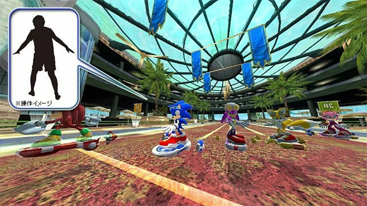 Скриншоты из Sonic Free Riders / Картинка 1