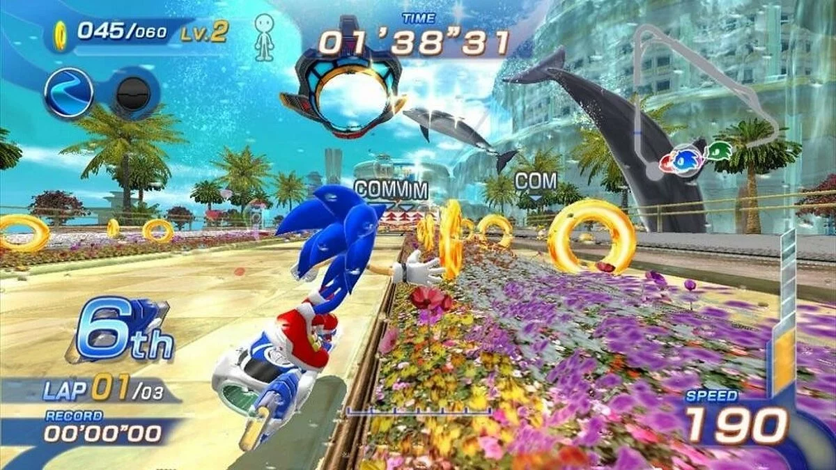 Скриншоты из Sonic Free Riders / Картинка 24