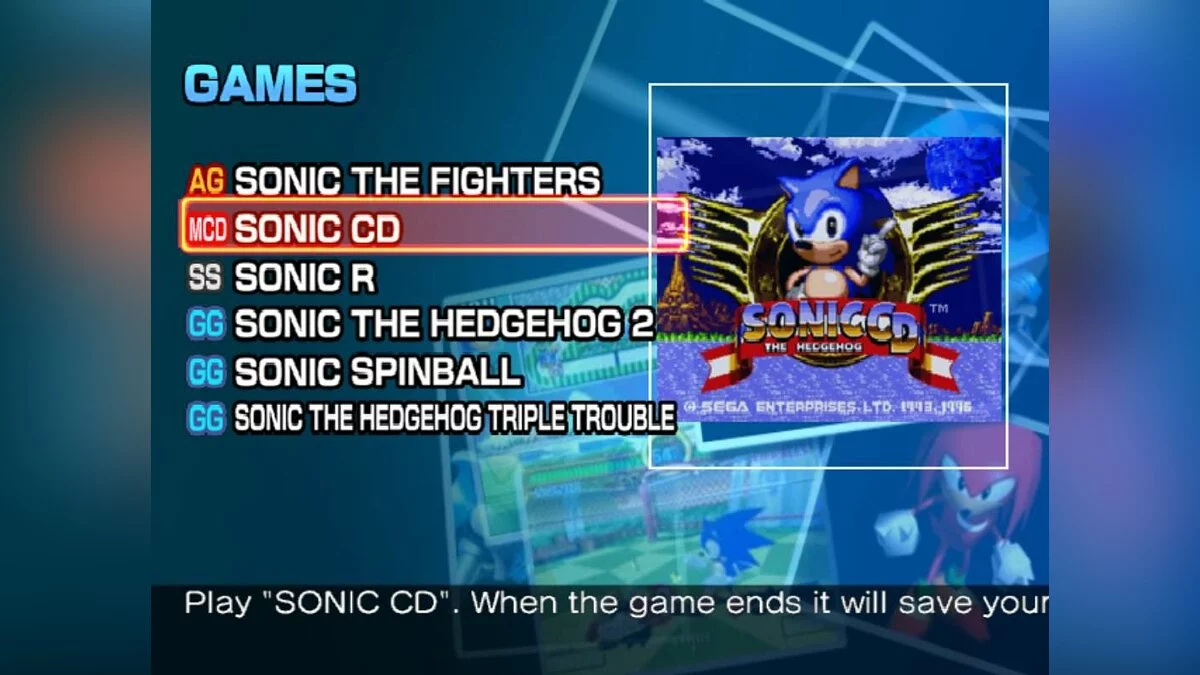 Скриншоты из Sonic Gems Collection / Картинка 3