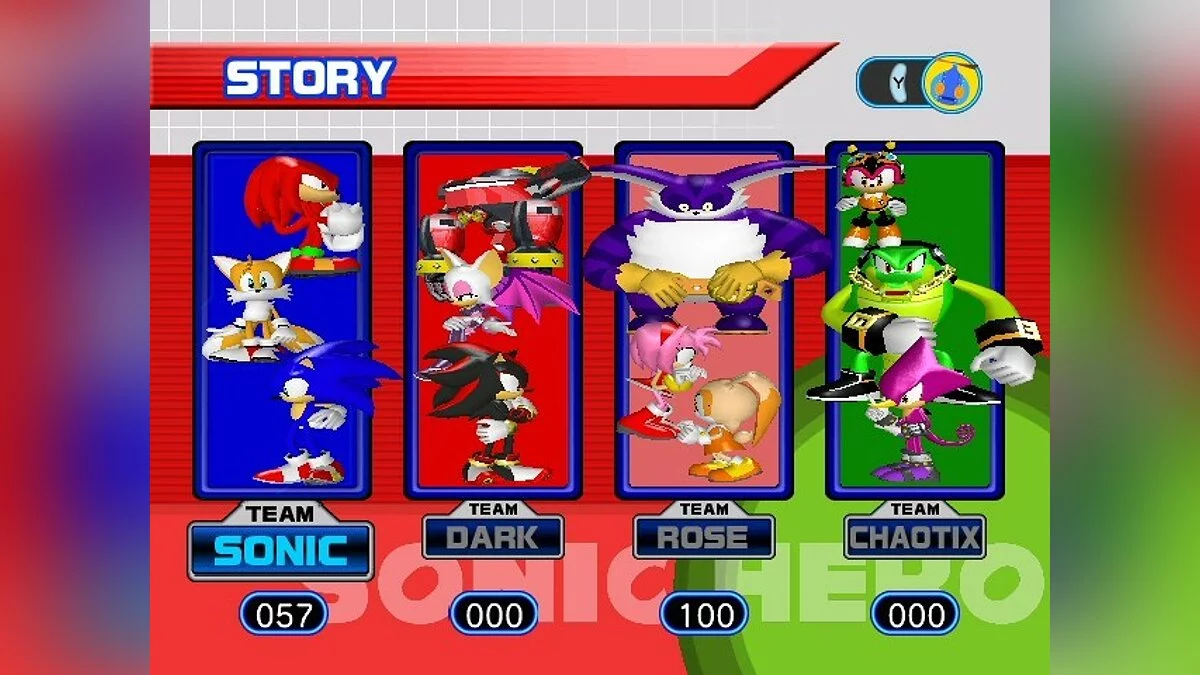 Скриншоты из Sonic Heroes / Картинка 23