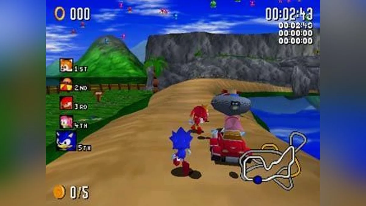 Скриншоты из Sonic R / Картинка 2