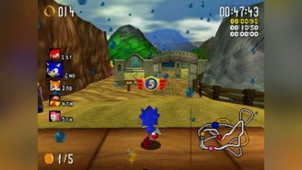 Скриншоты из Sonic R / Картинка 3