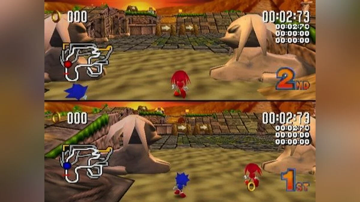 Скриншоты из Sonic R / Картинка 9