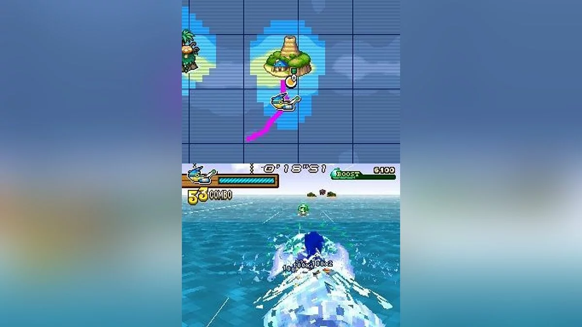 Скриншоты из Sonic Rush Adventure / Картинка 7