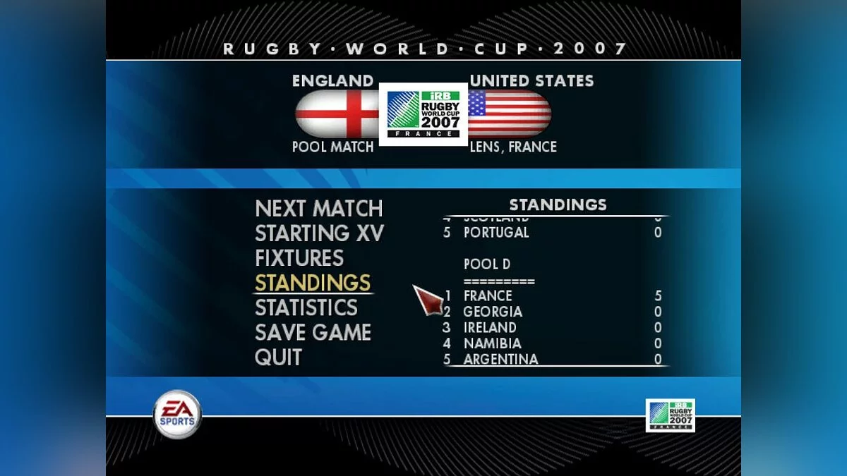 Скриншоты из Rugby 08 / Картинка 19