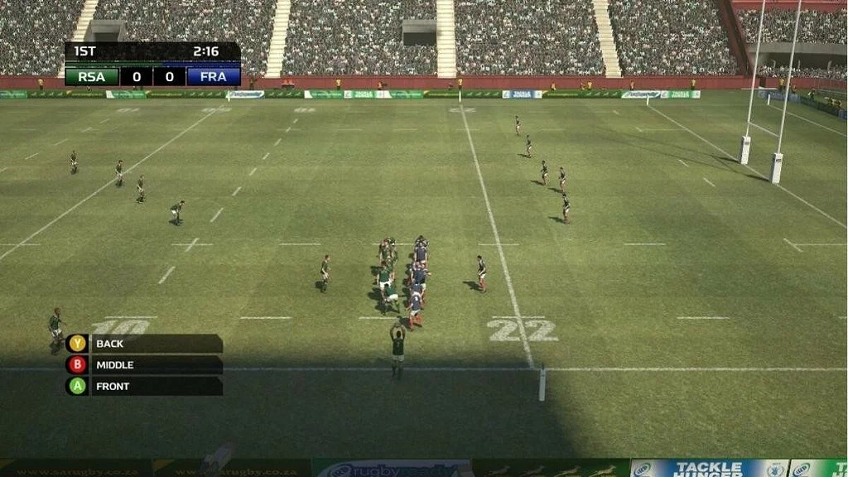 Скриншоты из Rugby World Cup 2011 / Картинка 9