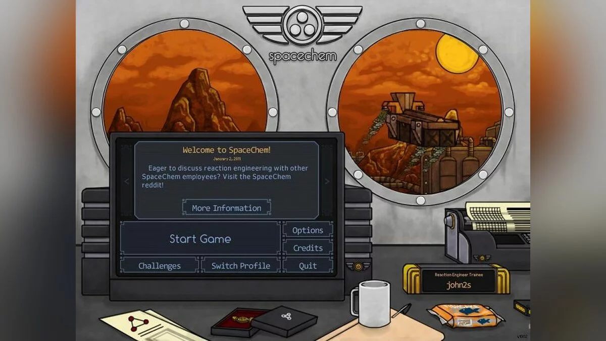 Скриншоты из SpaceChem / Картинка 1