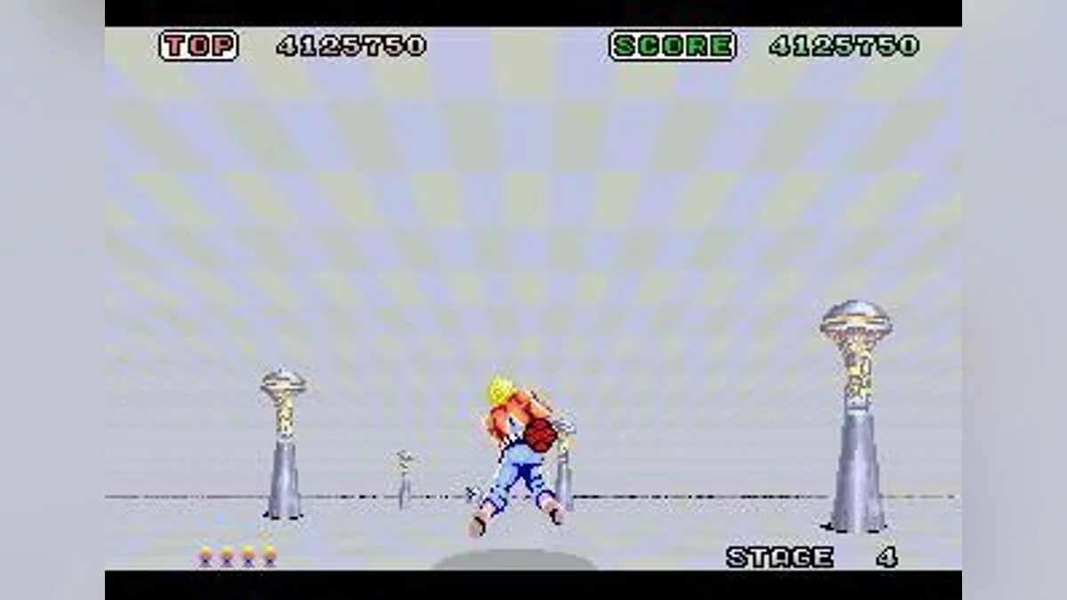 Скриншоты из Space Harrier / Картинка 2
