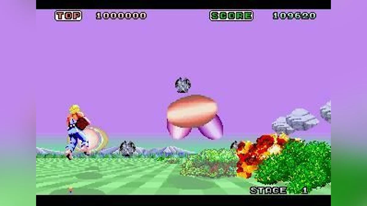 Скриншоты из Space Harrier / Картинка 4