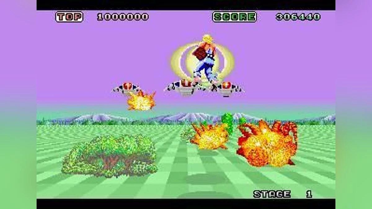 Скриншоты из Space Harrier / Картинка 11