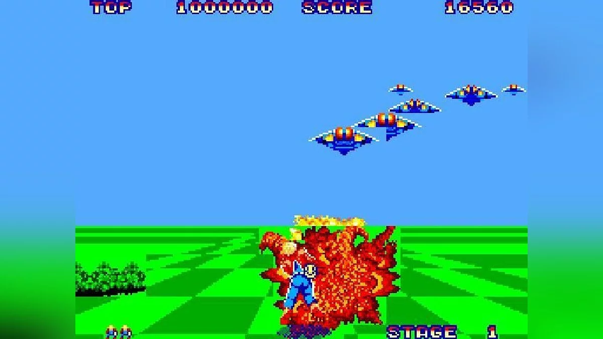 Скриншоты из Space Harrier / Картинка 15