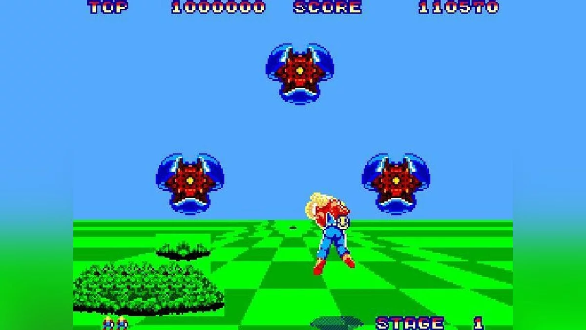 Скриншоты из Space Harrier / Картинка 16