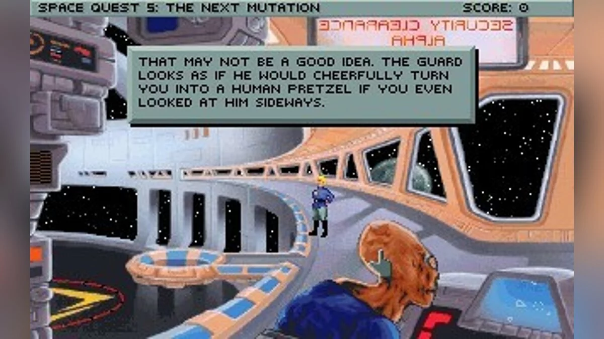 Скриншоты из Space Quest 5: The Next Mutation / Картинка 54
