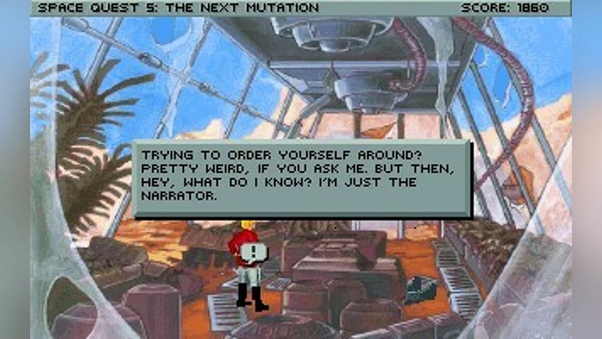 Скриншоты из Space Quest 5: The Next Mutation / Картинка 64