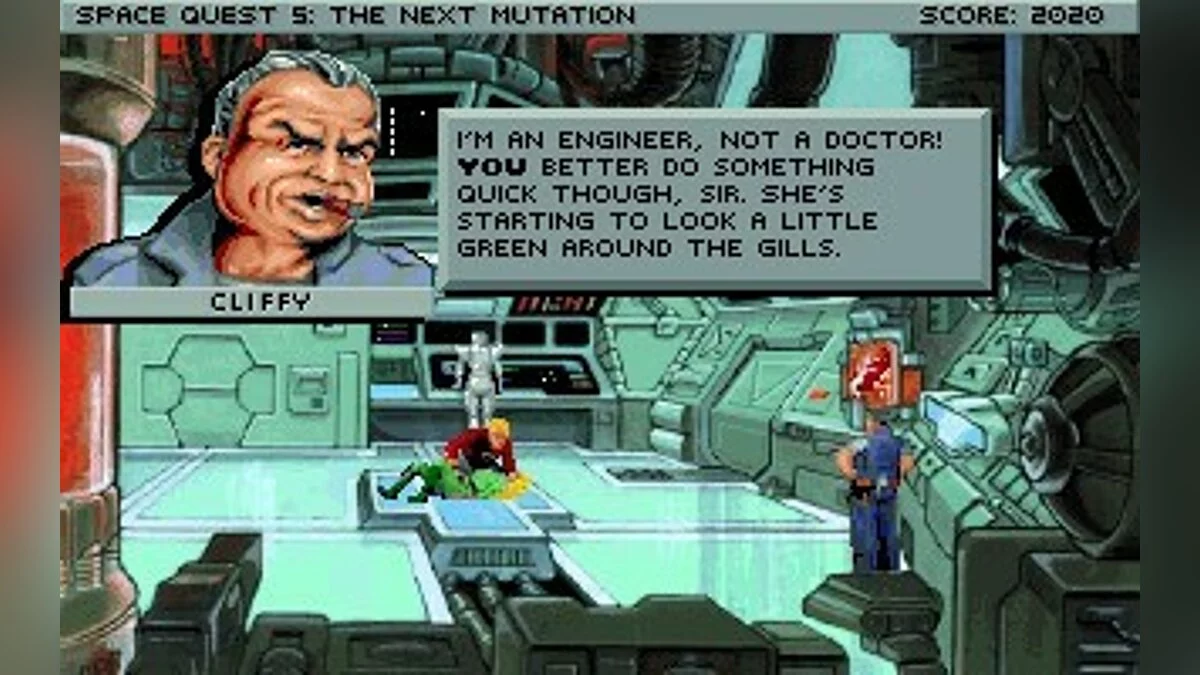 Скриншоты из Space Quest 5: The Next Mutation / Картинка 68