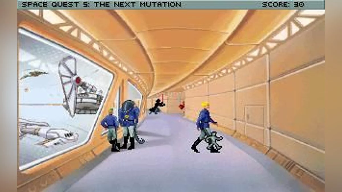 Скриншоты из Space Quest 5: The Next Mutation / Картинка 8